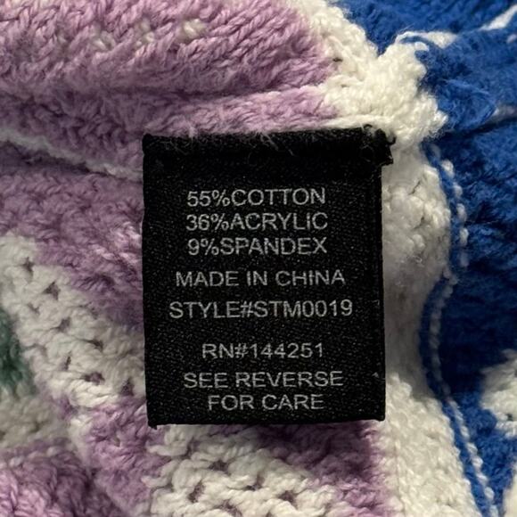 Art Of Rhetoric Sweater Vest Floral Preppy Grandpa Academia Y2K Hipster Small - Picture 3 of 5